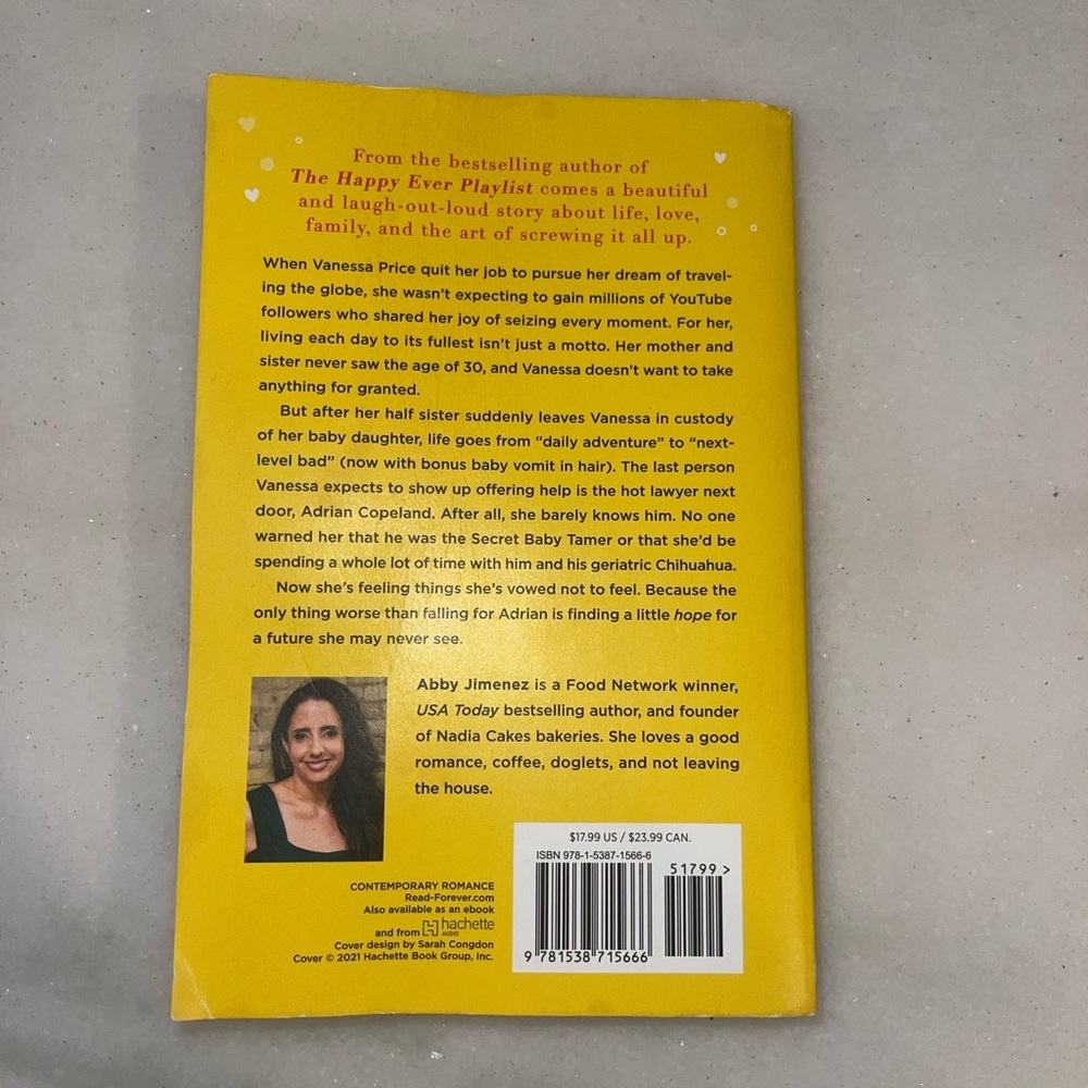 Life's Too Short by Abby Jimenez Book - Picture 2 of 2